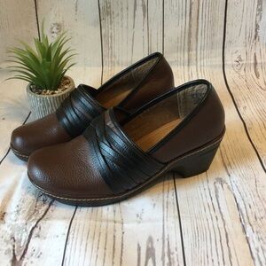 Thom McAn New Brown and Black Women's Dress Casual Loafers Slip On Size Womens 9